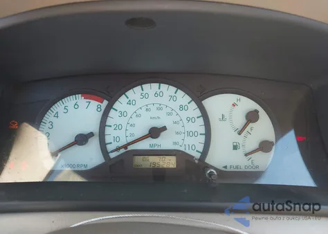 2004 Toyota Corolla Le z USA, uszkodzony, nr VIN 2T1BR38E64C183030